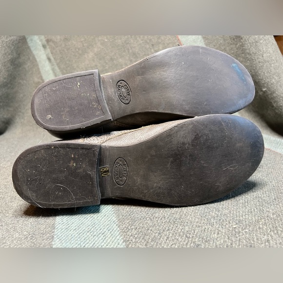 Steve Madden leather, rear zip, combat boots, SZ 8 - Picture 7 of 7